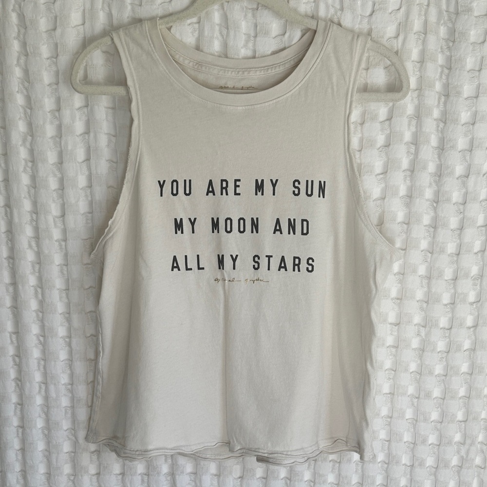 Spiritual Gangster Cream Graphic Yoga Tee